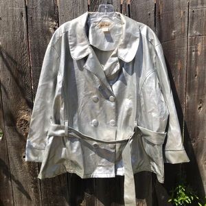 Vintage Y2K Cyber Generation Trench Coat